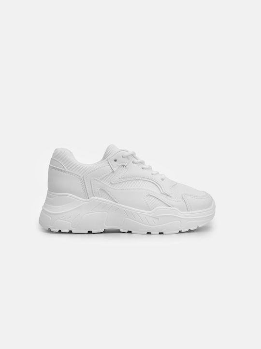InShoes Flatforms Sneakers Weiß