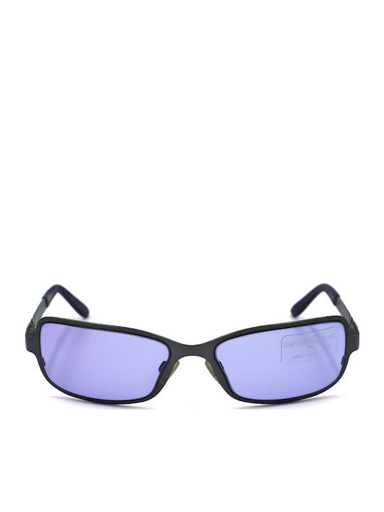 Emporio Armani Unisex Γυαλιά Ηλίου με Γκρι Μεταλλικό Σκελετό και Μωβ Φακό 162S 1264