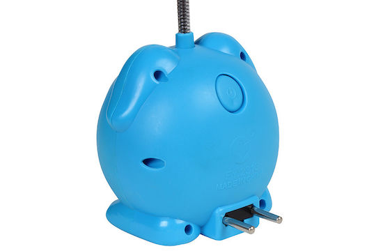 Keskor LED Kinder Schreibtischlampe Emotions Blau 8.5x7.5x24εκ.