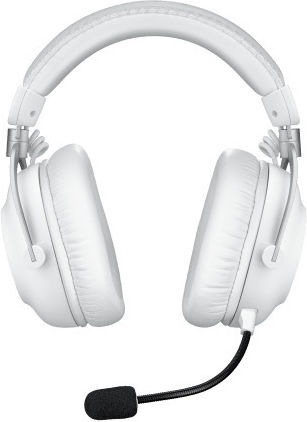 Logitech Pro X 2 Lightspeed Wireless Over Ear Gaming Headset With Bluetooth Connectivity White