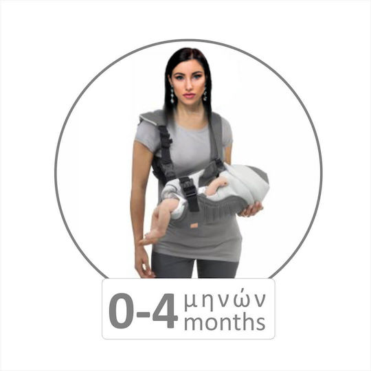 Bebe Stars Classic Carrier Up & Go Grey with Maximum Weight 9kg