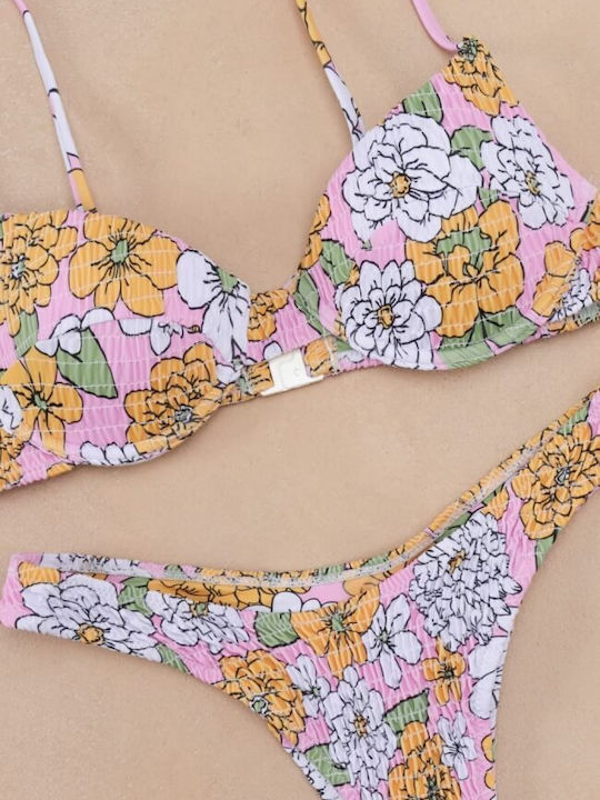 Gigi Set Bikini Brazil Ροζ