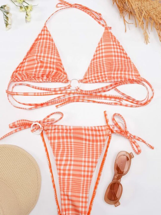 Gigi Bikini Set Triangle Orange