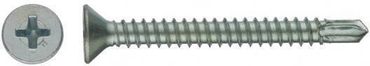 Self-Piercing Allen Screw Galvanized with Diameter M3.5 and Length 25mm