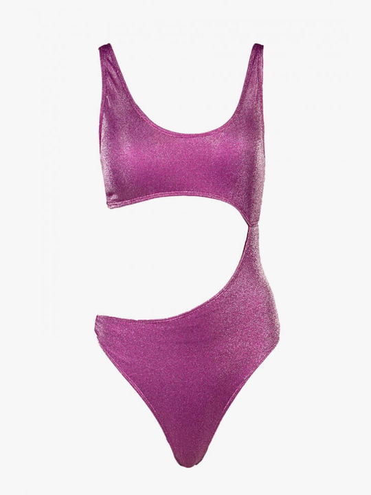 Luigi Costum de baie întreg cu push-up Violet