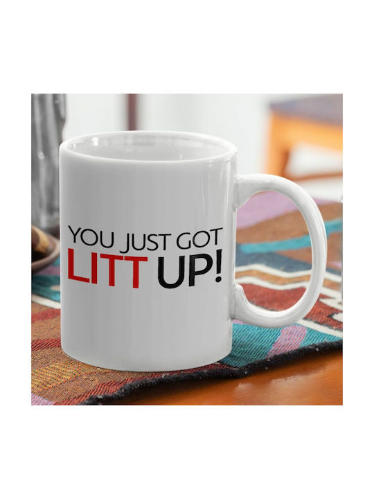 Koupakoupa You Mug Ceramic White 330ml