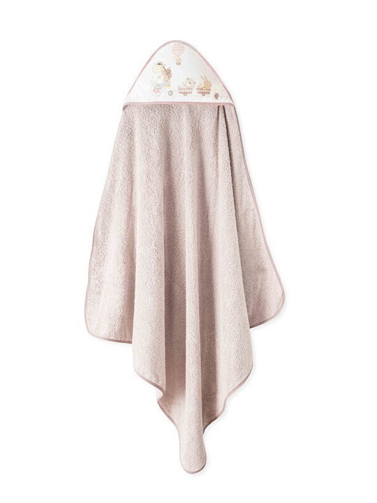 Interbaby Детски Комплект За Баня Худи 100x100см