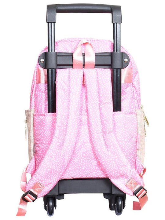 School Bag Trolley Elementary, Elementary in Pink color