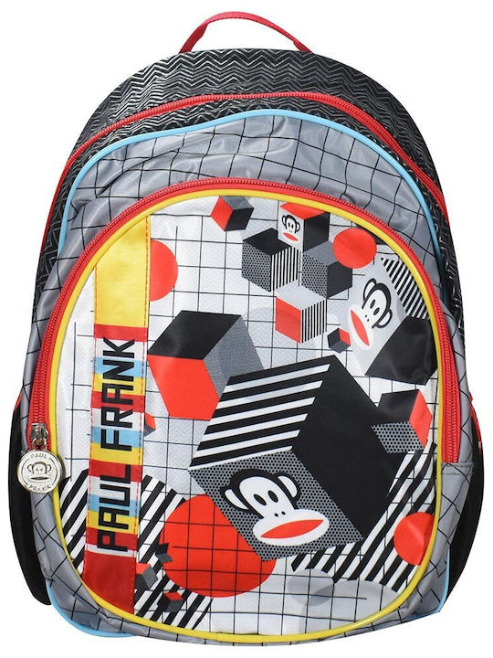 Sunce Junior School Bag Backpack Elementary, Elementary Multicolour with Water Bottle Holder 14Liters