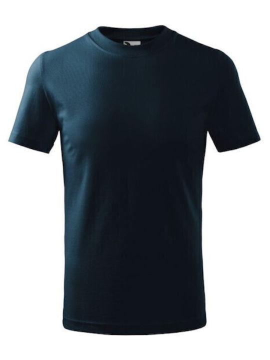 Tricou pentru copii Albastru marin