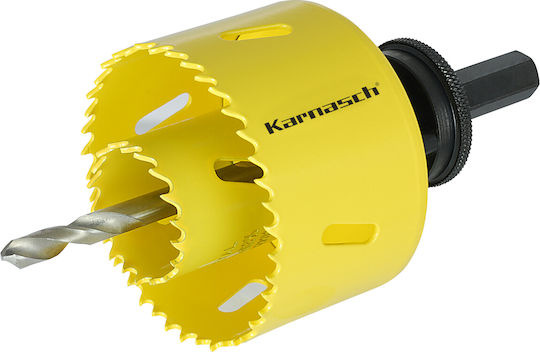 Karnasch Hole Saw Set HSS with Diameter 75mm for Metal