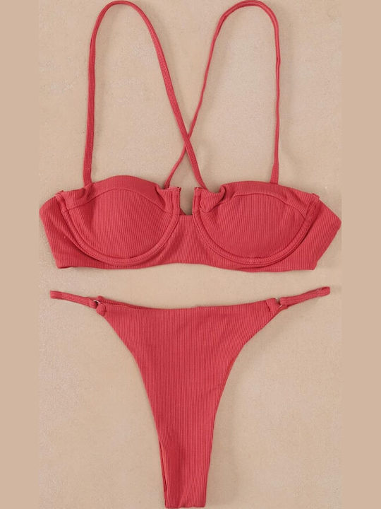 Gigi Bikini Set Brazil Pink