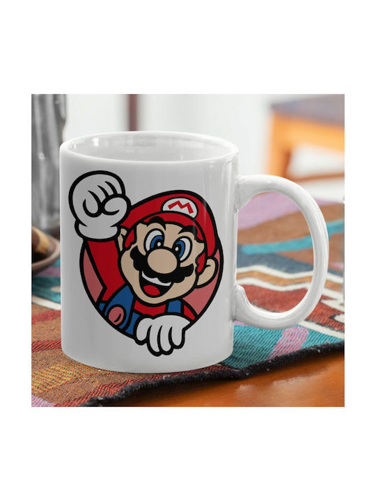 Koupakoupa Mug Ceramic White 330ml