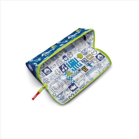 Maped Pencil Case 1pcs Barrel with 1 Compartment Blue