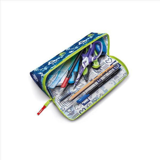 Maped Pencil Case Barrel Blue