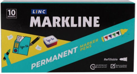 Linc Markere de Proiectare Albastri 10buc