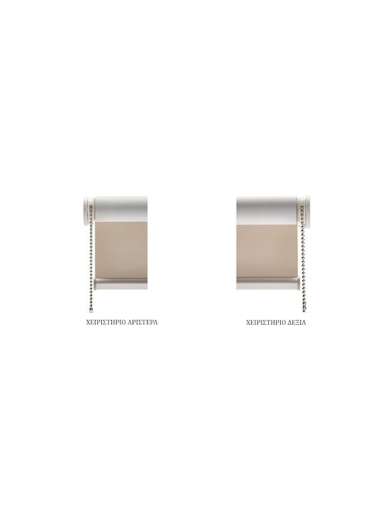 Roller Blinds Partial Blackout Ecru W120xH210cm 7142