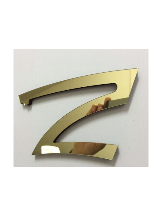 3D Wall Clock Sticker Plastic Red