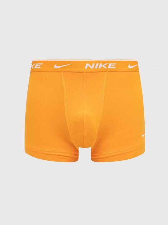 Nike Trunk Boxeri pentru bărbați Galben / Gri 2Pachet