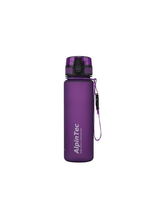 AlpinPro Trek Παγούρι Πλαστικό 650ml Μωβ AlpinPro Trek Παγούρι Πλαστικό 650ml Μωβ