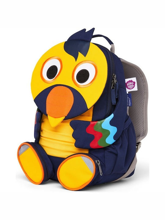 Affenzahn Big Friend Toucan School Bag Backpack Elementary, Elementary Multicolored