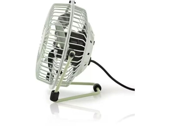 Nedis Metal Mini Fan Fan USB Grün