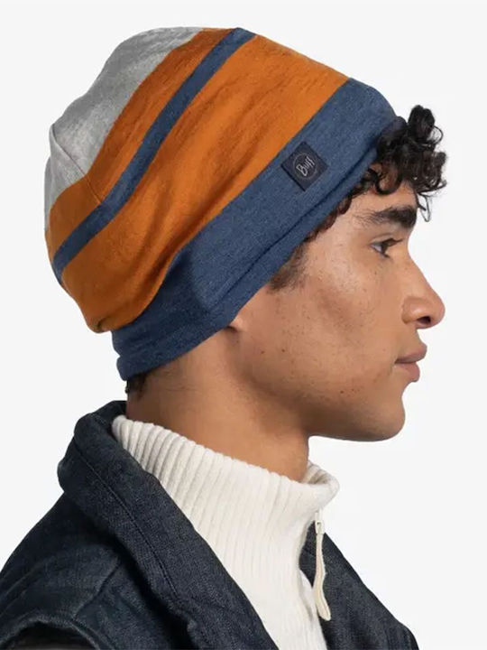 MÜTZE MERINO MOVE BEANIE STAHLBLAU| BUFF