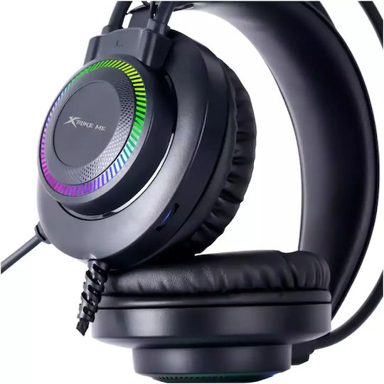 Xtrike Me GH-509 Over Ear Gaming Headset με σύνδεση USB / 2x3.5mm