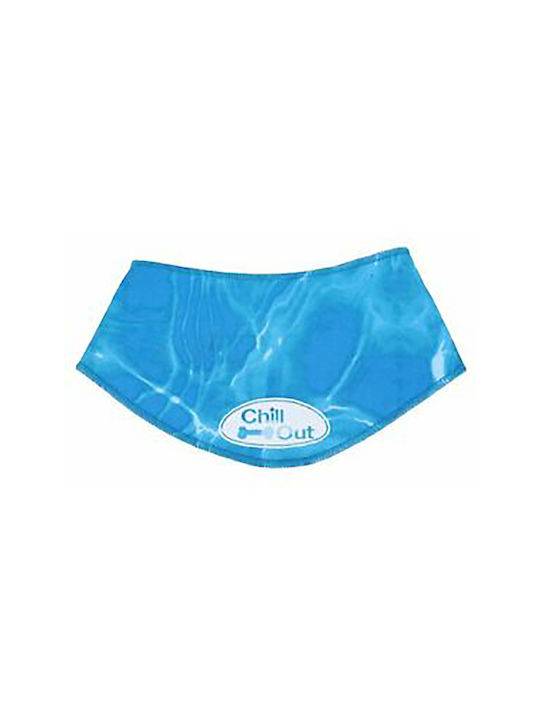All For Paws Chill Out Ice Medium Dog Bandana in Blue Color