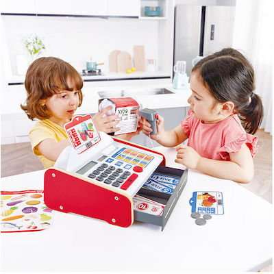 Hape Kids Cash Register Beep 'n' Buy Cash Register for 3+ Years Old