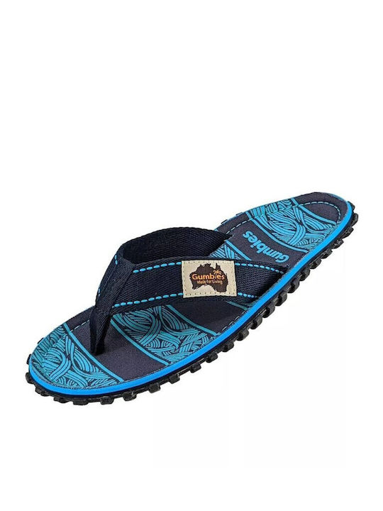 Islander Men's Flip Flops Blue