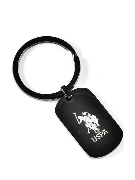 U.S. Polo Assn. Key Holder made of Metal Black