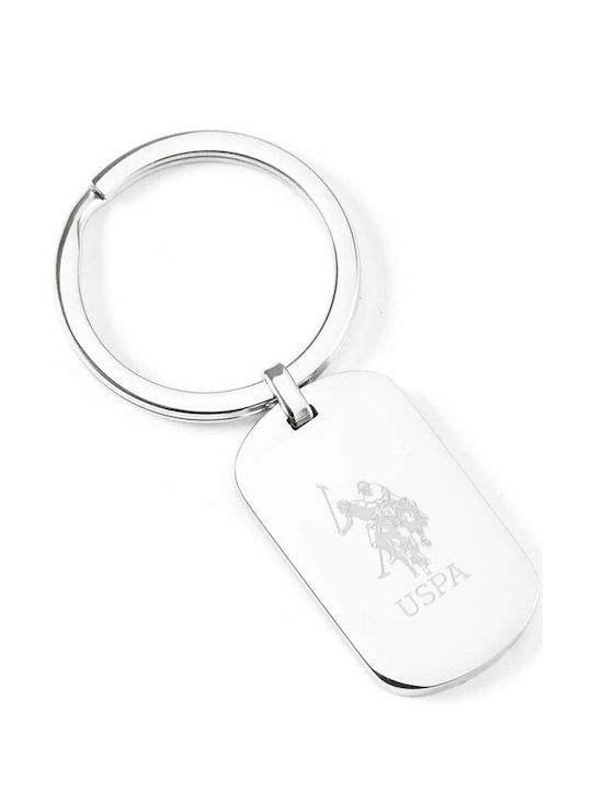 U.S. Polo Assn. Key Holder Ryan made of Metal Black