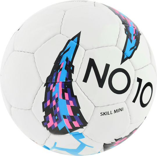 NO10 Champion Blau Skill 56029 A Mini Fußball Mini Ball Weiß