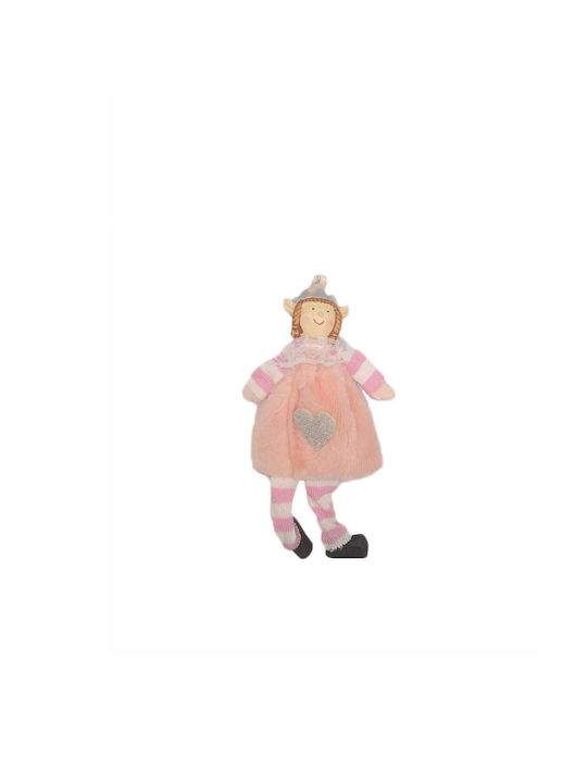 Pink Figure Christmas Tree Ornament