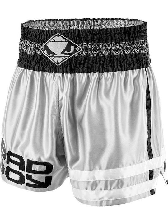 Bad Boy Tii Sok Ανδρικό Σορτσάκι Kick/Thai Boxing Ασημί