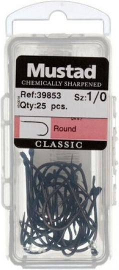 Mustad 39853 Αγκίστρι Ψαρέματος Σετ 50τμχ No5