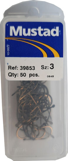 Mustad 39853 Αγκίστρι Ψαρέματος Σετ 50τμχ No2