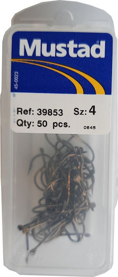Mustad 39853 Αγκίστρι Ψαρέματος Σετ 50τμχ No2