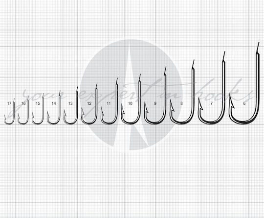 VMC Sea Round 1x Strong 9747 PS Fishing Hooks Set 100pcs No13