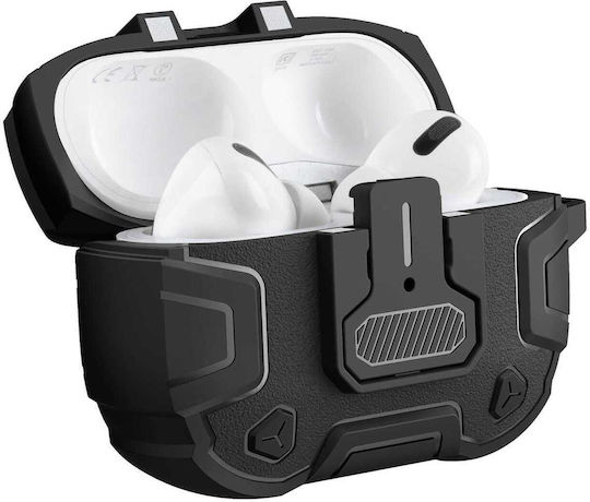 Nillkin Bounce Pro Θήκη Πλαστική σε Μαύρο χρώμα για Apple AirPods Pro