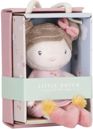 Little Dutch Rosa Πάνινη Κούκλα 10εκ.