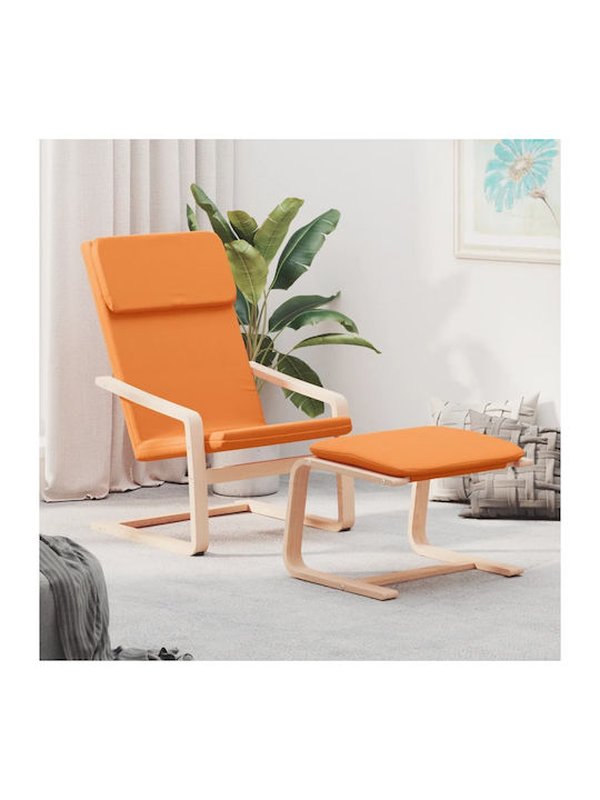 Sessel Orange 59x82x98cm