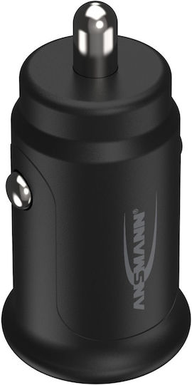 Ansmann In-Car Handy-Autoladegerät 12W mit 3xUSB-A Schwarz Farbe