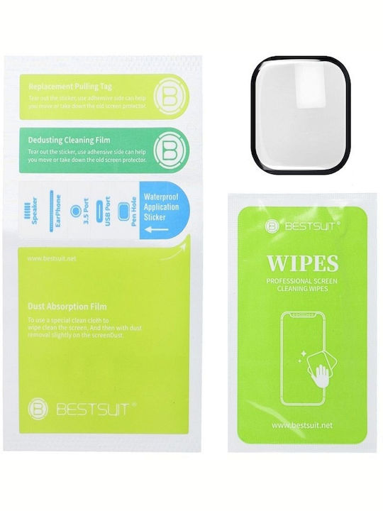 Bestsuit Flexible Hybrid Tempered Glass for the Apple Watch 41mm 1pcs