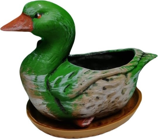 Dekorative Ente aus Keramik 21x21x27cm 1Stück
