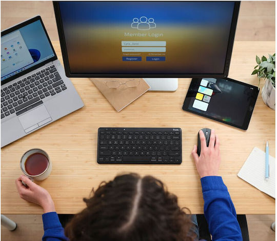 Trust Lyra Wireless Keyboard Only English US