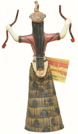 Decorativ Statuetă din Polirășină 12x12x30cm 1buc