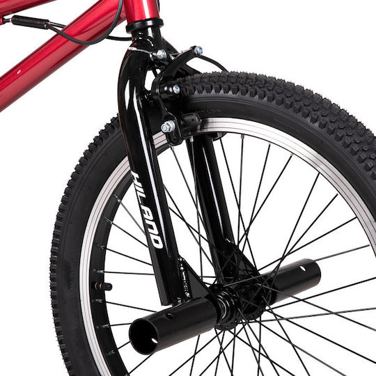 Hiland Redeem Freestyle 20" Детски Велосипед BMX с Алуминиева рамка Червен