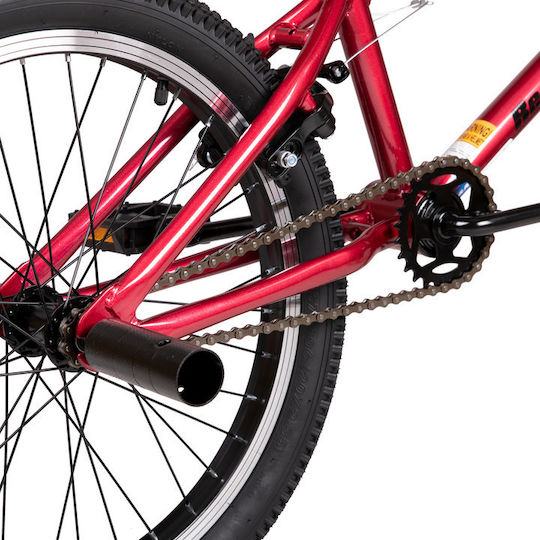 Hiland Redeem Freestyle 20" Детски Велосипед BMX с Алуминиева рамка Червен
